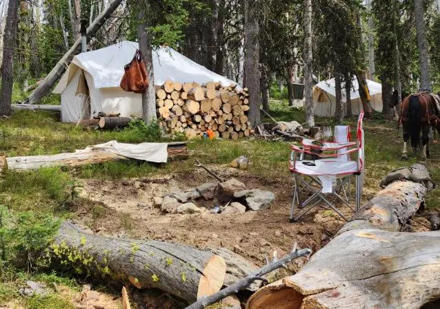 Montana Hunting Camp