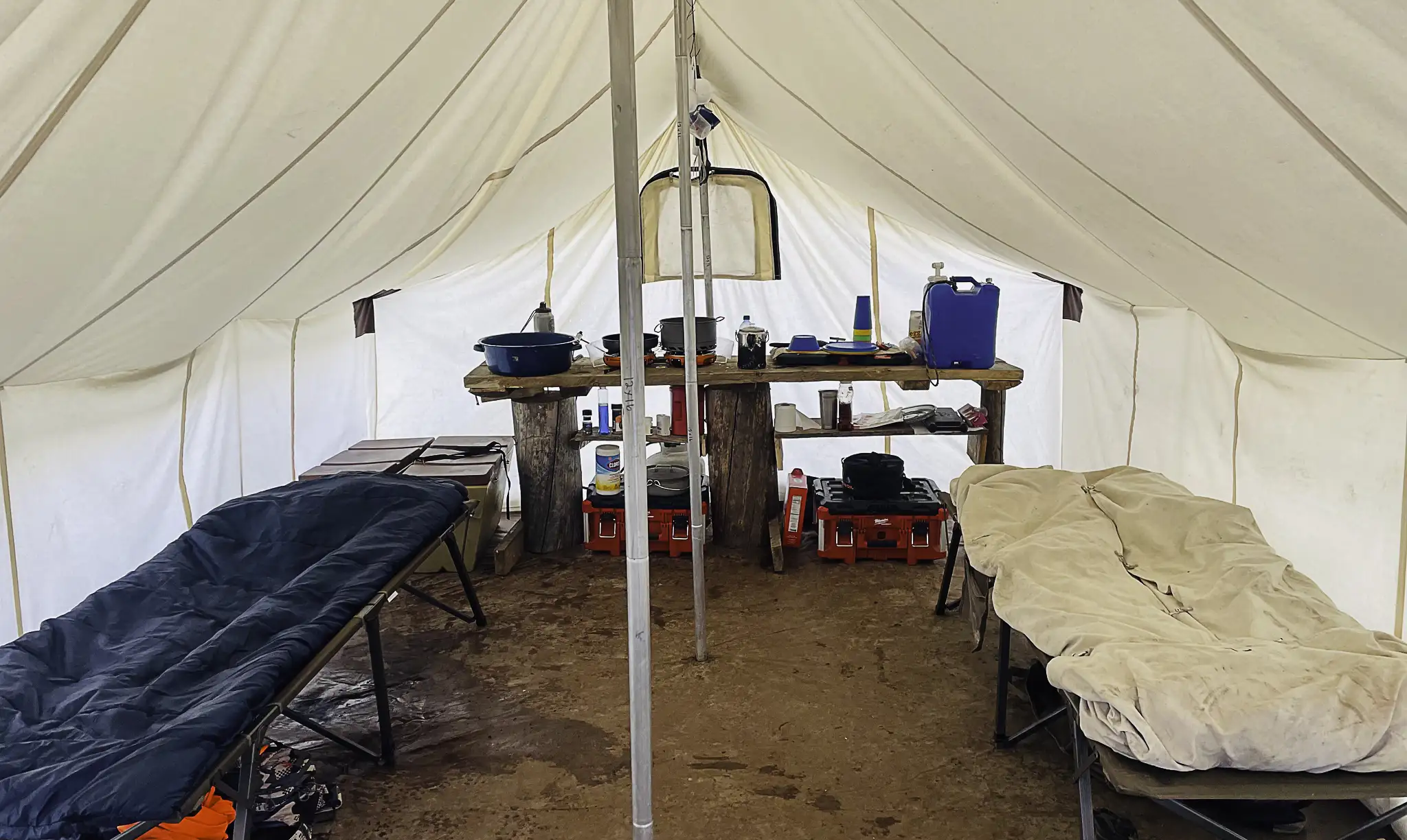 Outfitter camp